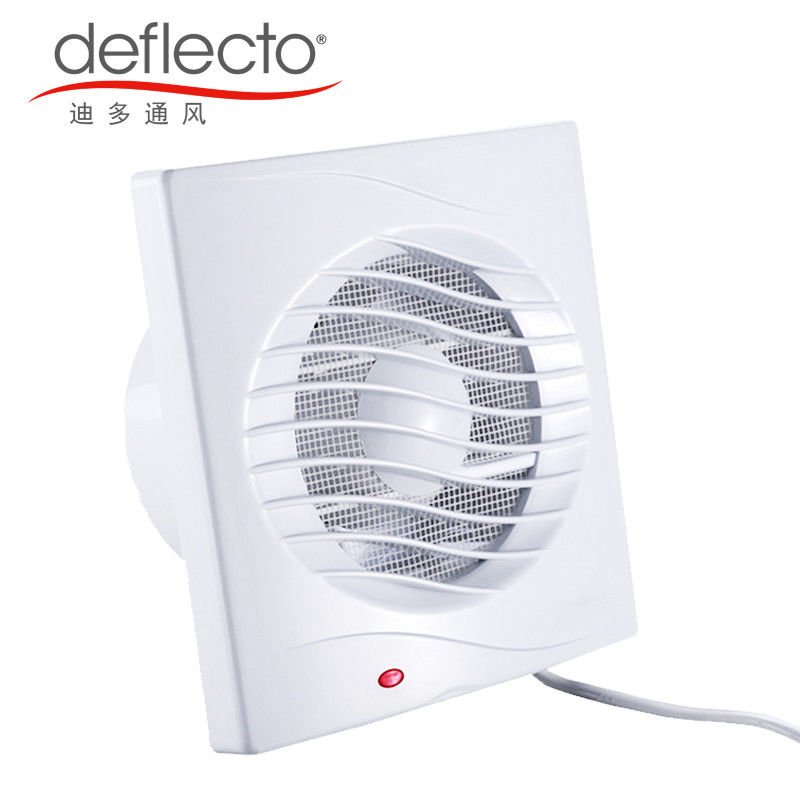 Wall Mounted Bathroom Ventilation Fan 4'' Bathroom Exhaust Fan Roof Vent